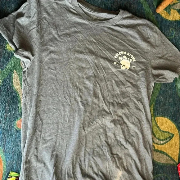 Volcom Stone Skull Mushroom T Shirt - Picture 3 of 4